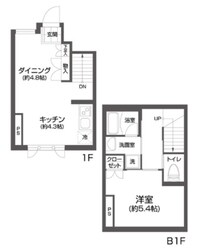 ウーヴァス池袋の物件間取画像